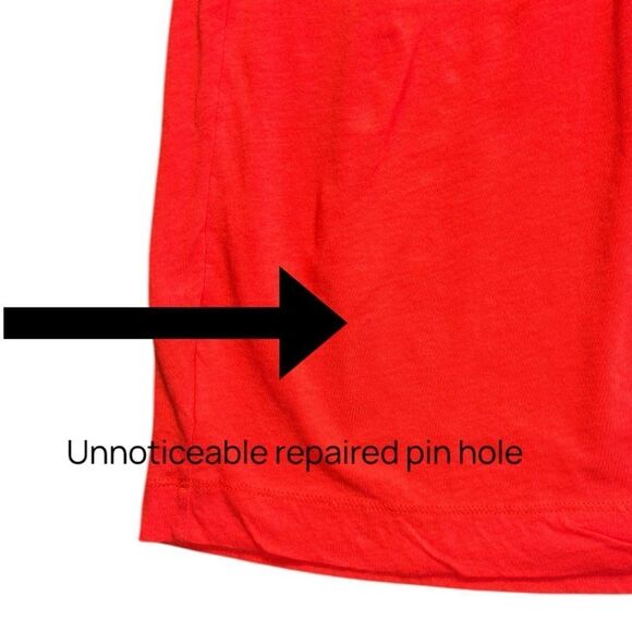 Silence + Noise Orange- Red Dolman Sleeve Mini Sundress Sz S - Picture 11 of 12